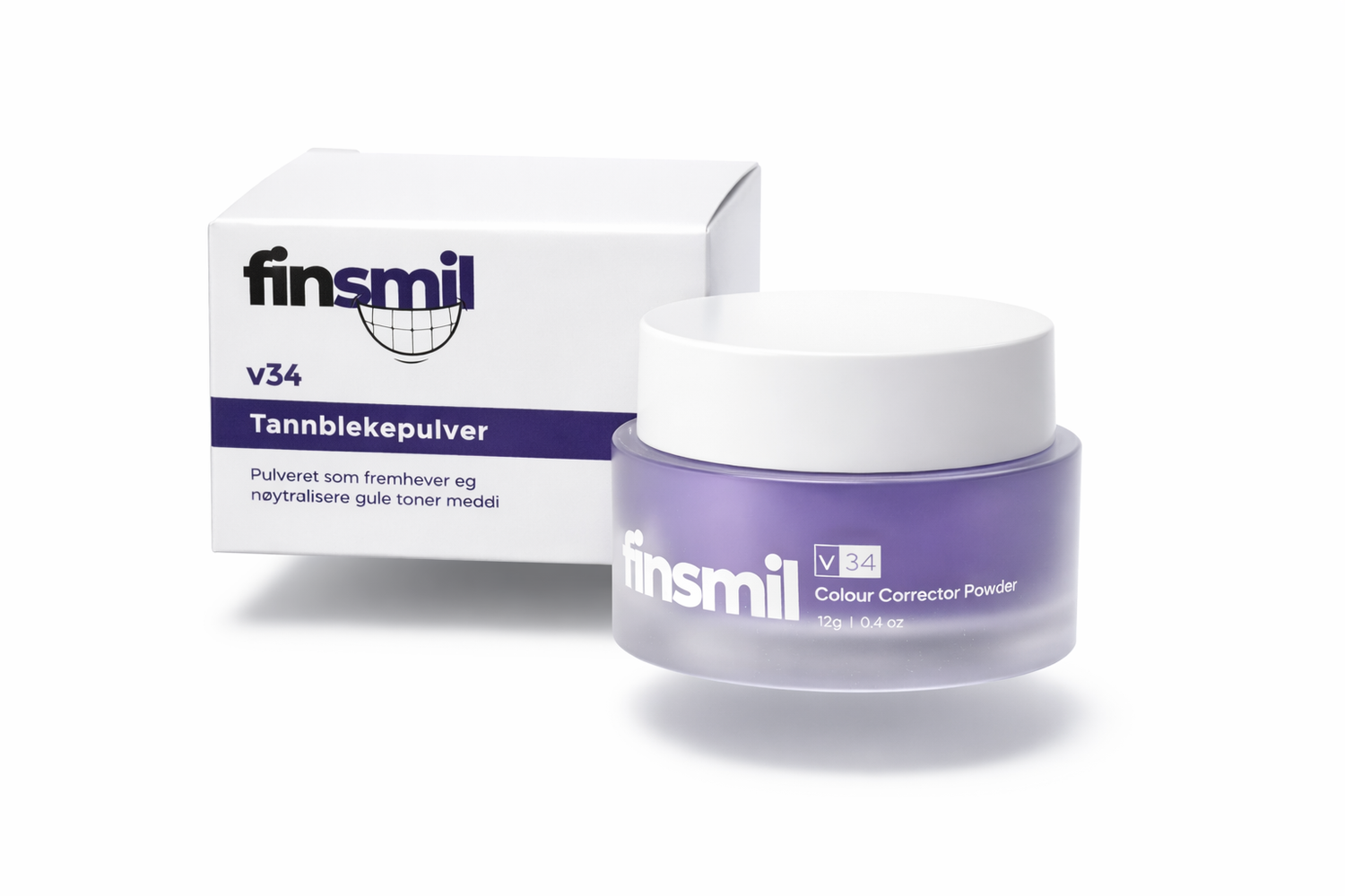 v34 Tannblekepulver