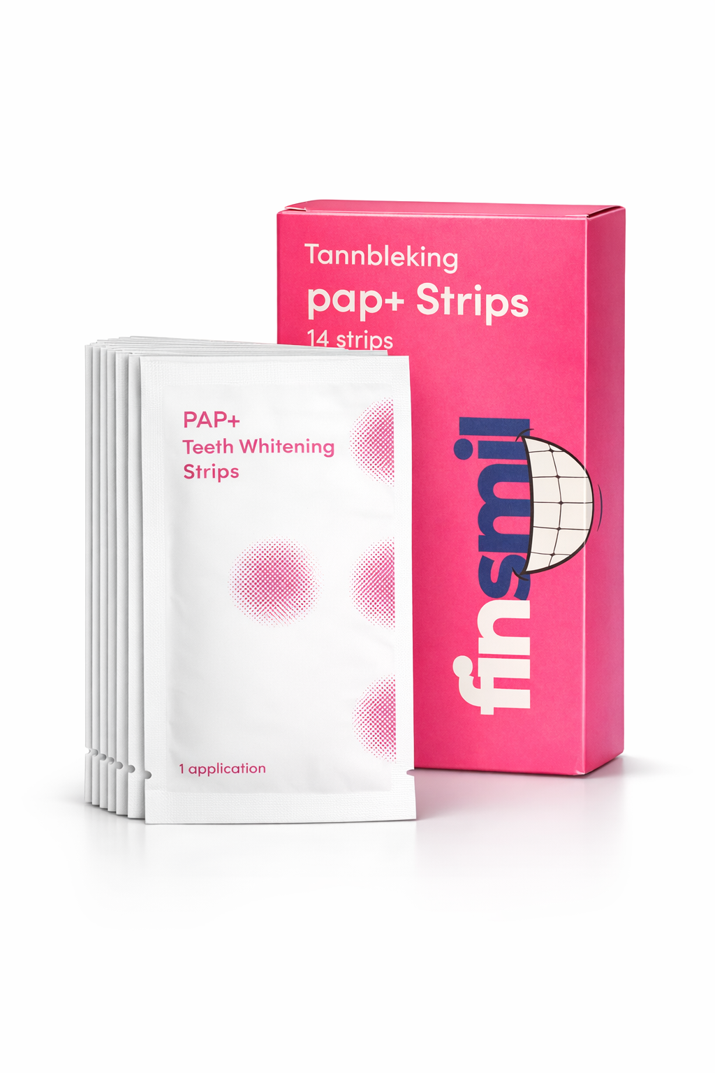 PAP+ Tannbleking strips